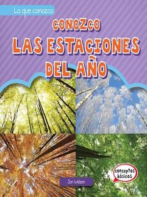 cover image of Conozco las estaciones del año (I Know the Seasons)